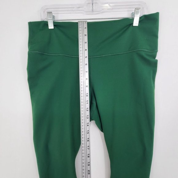 Fabletics Powerhold Women's Athletic Cropped Leggings Green Size XL - Picture 5 of 9
